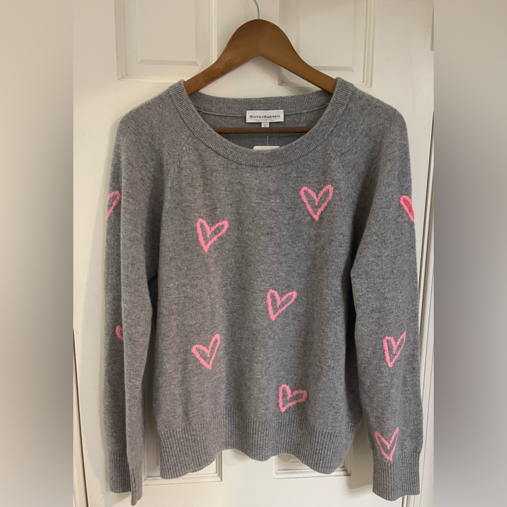 White + Warren cashmere sweater